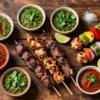 Epic South American Protein Spread for Crowds — Chimichurri, Skewers and Zero Bread