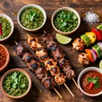 Epic South American Protein Spread for Crowds — Chimichurri, Skewers and Zero Bread