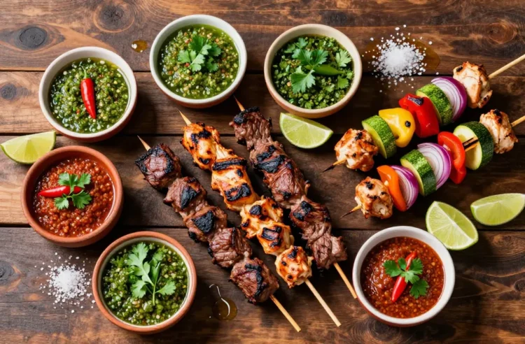 Epic South American Protein Spread for Crowds — Chimichurri, Skewers and Zero Bread
