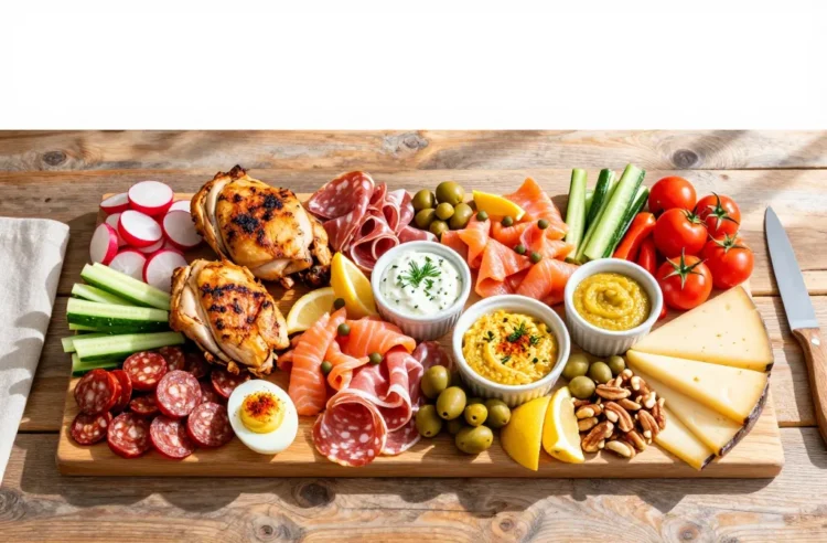 Viral Guide: the Complete Low-Carb Picnic Board — Pack for 10, Feeds Like a Feast