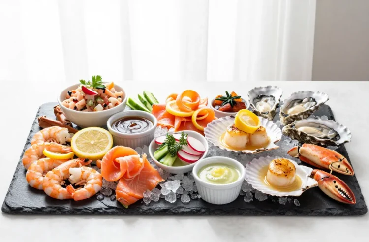Make-Ahead Seafood Grazing Platter for 15 — Low-Carb, Elegant, Zero Last-Minute Stress Tonight