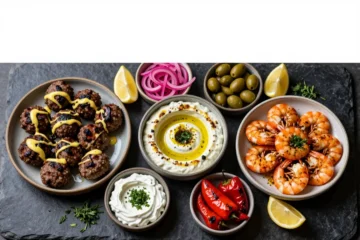Viral Feast: Middle Eastern Mezze for a Crowd — All Protein, No Flatbread, Fully Make-Ahead