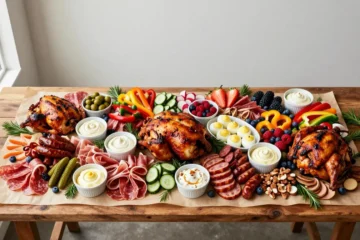 Epic Low-Carb Grazing Table for 50 on a Budget — Full Quantities, Sources and Build Order