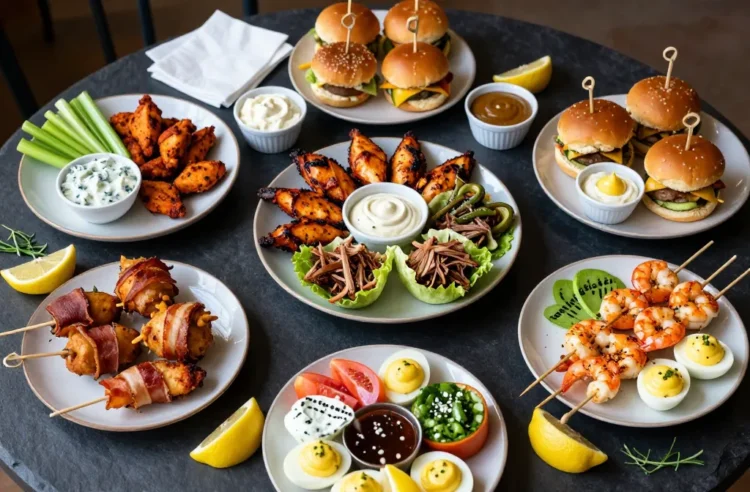 Low-Carb Game Day Spread for 20 — All Finger Food, All Protein, Full Make-Ahead Plan