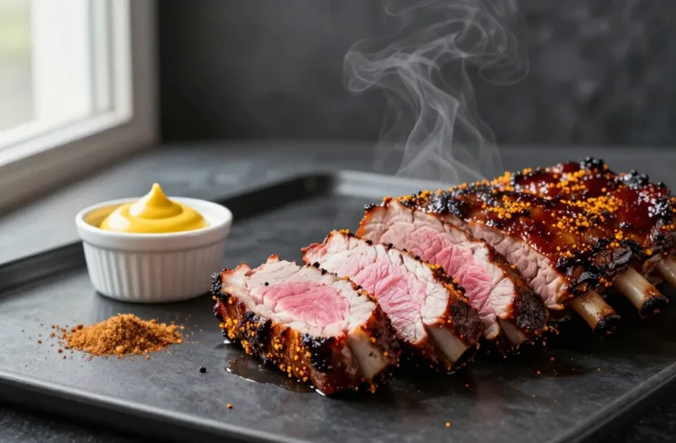 Mustard Crust Rub for Smoked Pork Tenderloin and Ribs Magic