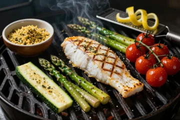 Herb and Lemon Dry Rub for Grilled Fish and Vegetables Tonight