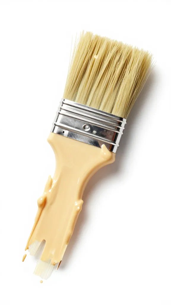 brushed-on rub coating a single rib section