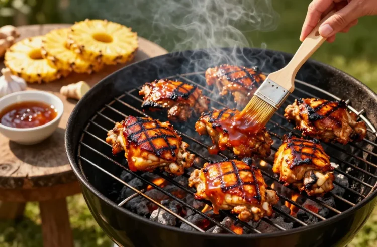 Hawaiian Huli Huli Sauce for Grilled Chicken and Pork Magic