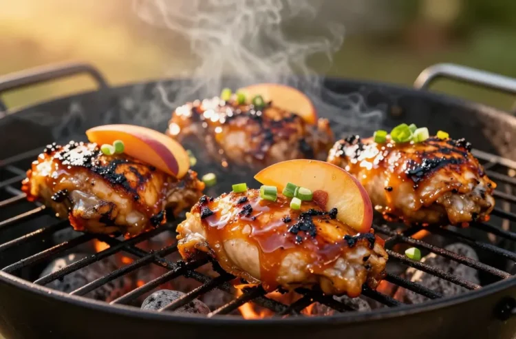 Irresistible Georgia Peach Bbq Sauce for Grilled Chicken Thighs