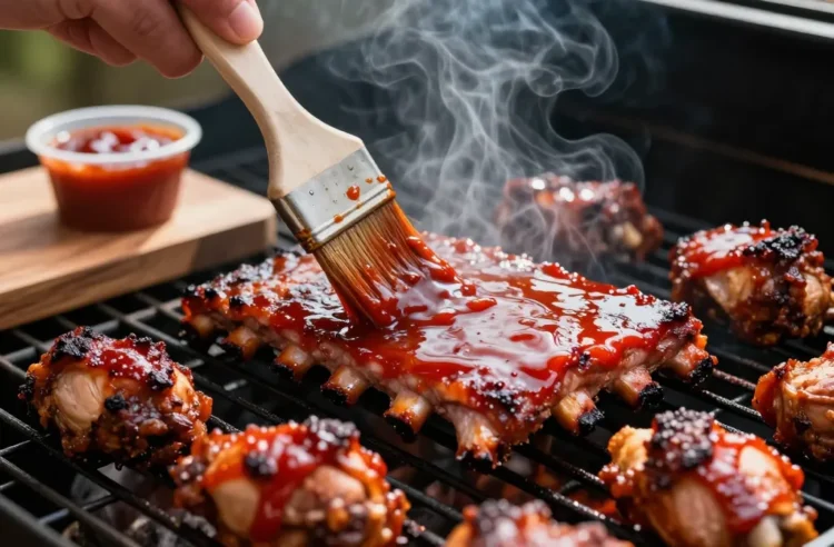 Master Memphis Wet Bbq Sauce for Ribs and Smoked Chicken