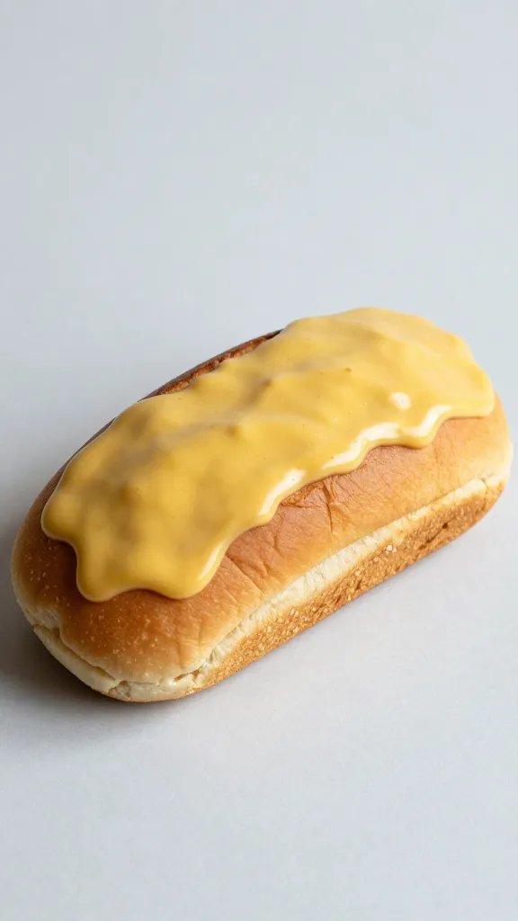 toasted brioche bun topped with Carolina Gold glaze