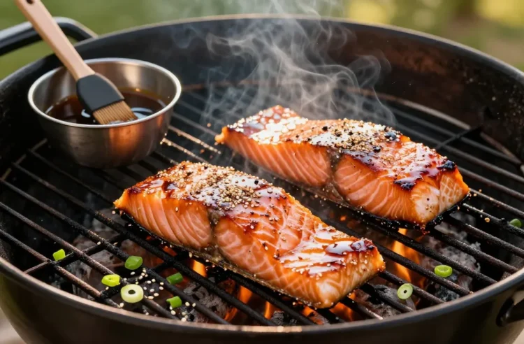 Brown Sugar and Soy Glaze for Grilled Salmon and Tuna Magic