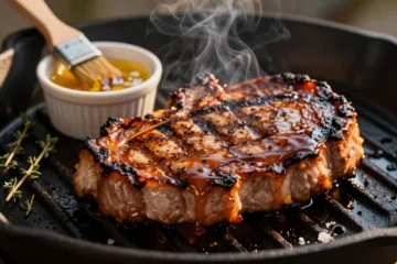 Irresistible Maple and Mustard Glaze for Grilled Pork Chops