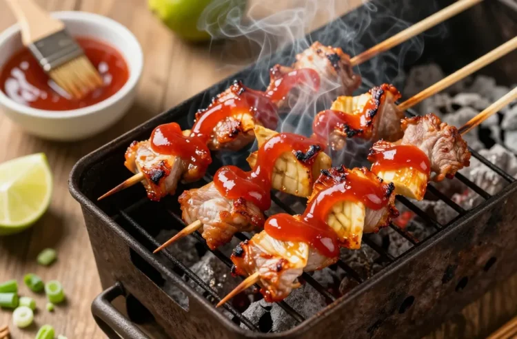 The Secret to Filipino Bbq Marinade for Pork Skewers — Banana Ketchup Style
