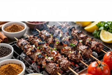 Irresistible Lebanese Kafta Spice Marinade for Ground Beef Skewers