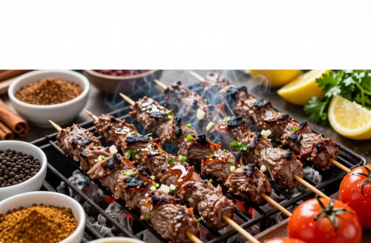 Irresistible Lebanese Kafta Spice Marinade for Ground Beef Skewers