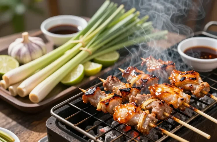 Irresistible Vietnamese Lemongrass Marinade for Pork Skewers and Chicken
