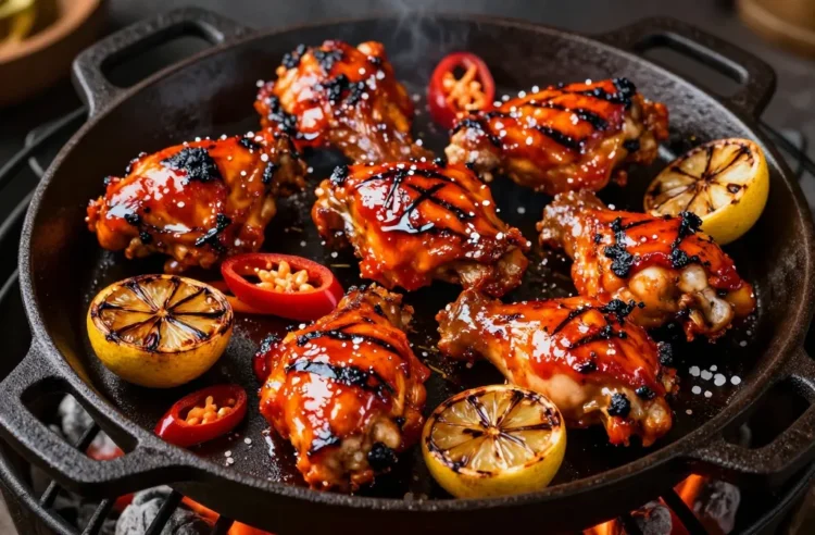 Smoky, Spicy Peri-Peri Marinade for Grilled Chicken Thighs and Wings