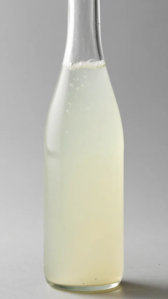 mirin-sake-soy tare reduction, gentle bubbles, tight crop