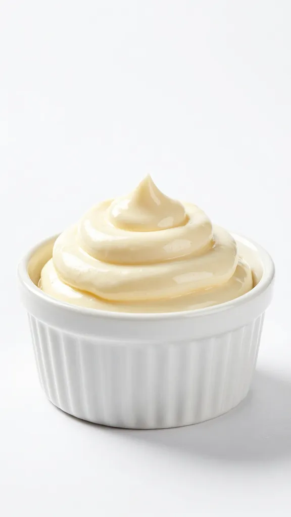 ramekin of thickened tare for dipping, studio lighting