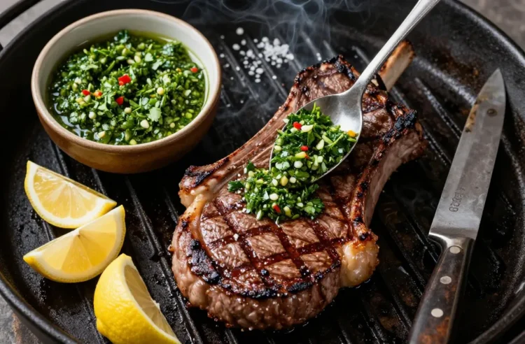 Argentinian Chimichurri for Grilled Steak and Lamb That Pops