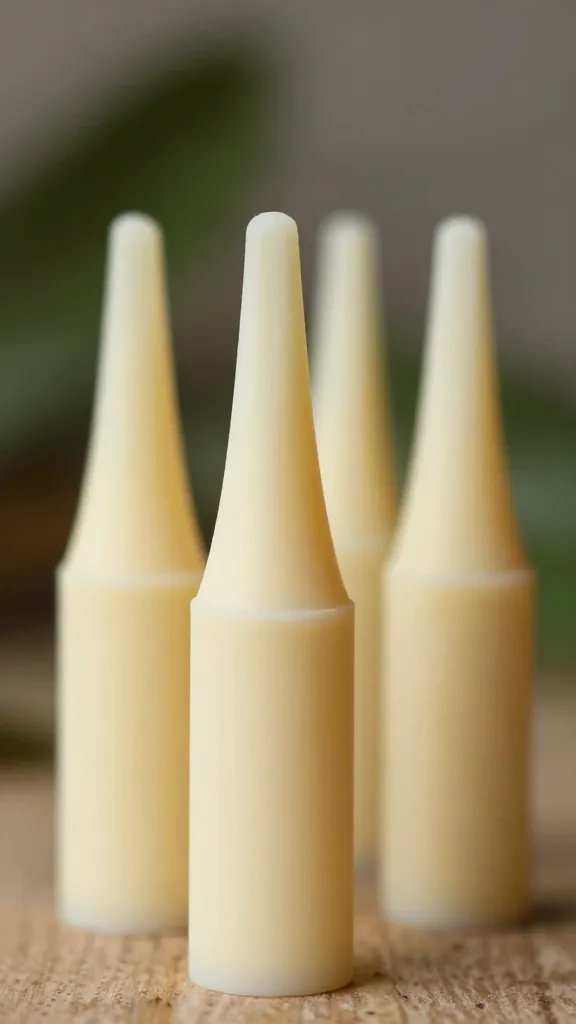 Silicone brush tips lacquered with tangy dairy-free butter