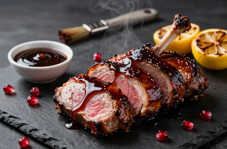 Irresistible Pomegranate Molasses Bbq Glaze for Lamb and Duck