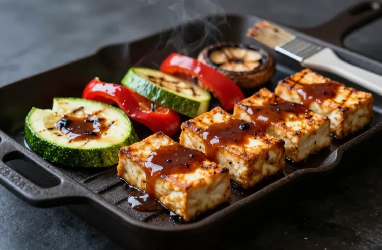 Smoky Sweet Vegan Bbq Sauce for Grilled Vegetables and Tofu