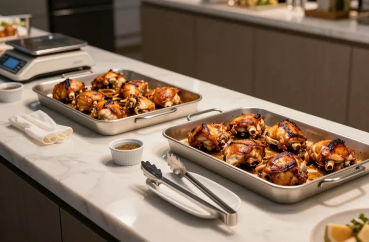 Nail Your Headcount: How Many Chicken Thighs for 100 People — Catering Ratios