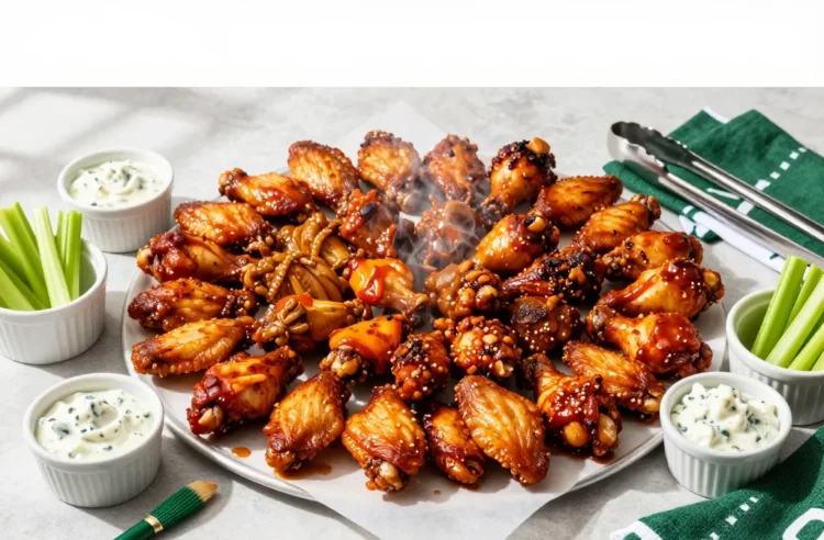 How Many Chicken Wings for 50 People — Main Course Quantities That Never Run Out