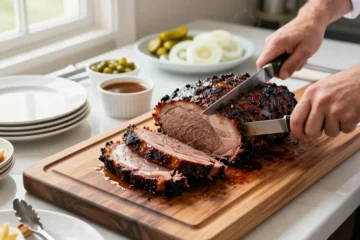 Party-Perfect How Much Brisket for 50 People — Slicing and Serving Guide