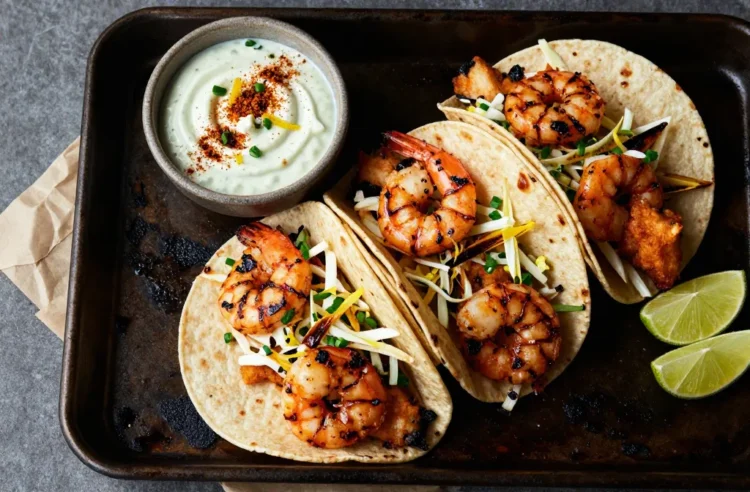 Spicy Bbq Remoulade for Grilled Shrimp and Fish Tacos That Slaps