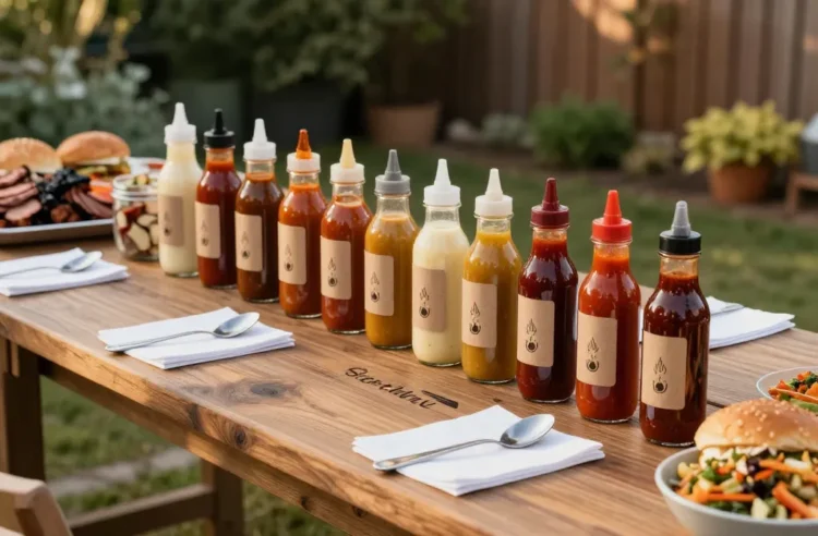 How to Set Up a Bbq Sauce Station for a Party of 50 That Wows