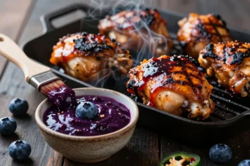 Blueberry Chipotle Bbq Sauce for Summer Grilling That Pops