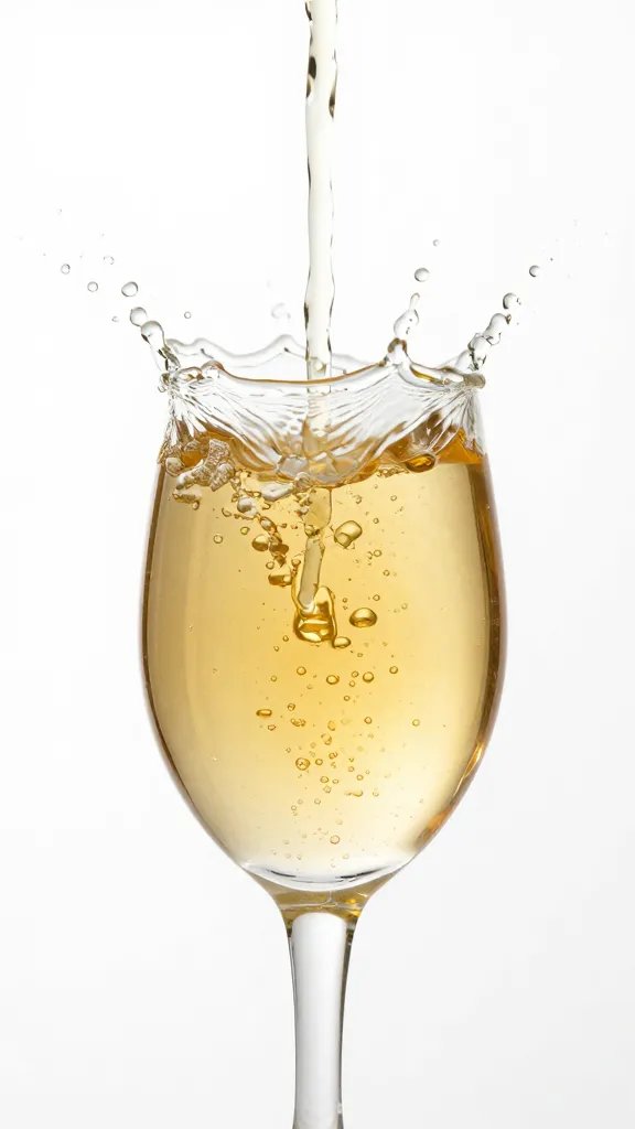 splash of apple cider vinegar in tablespoon, overhead