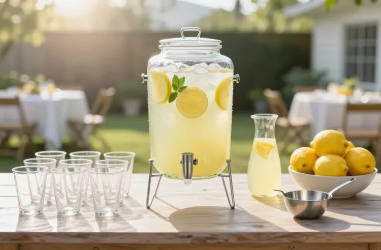 How to Make Bulk Lemonade for 50 People Like a Pro