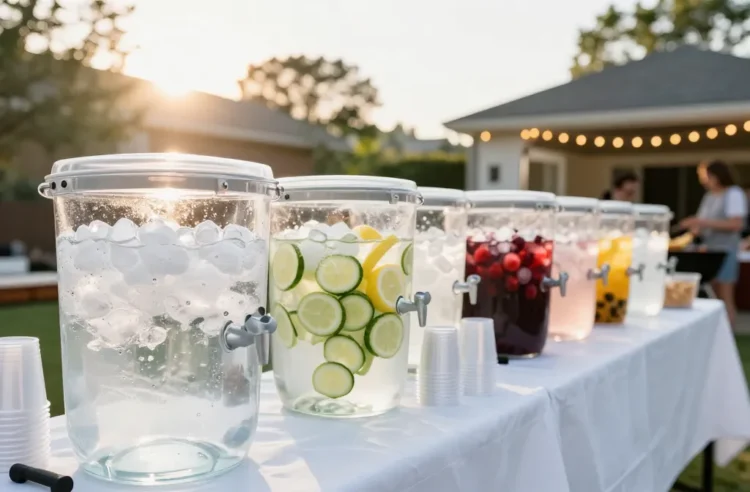 How Much Water to Provide for a Bbq for 50 People Done Right