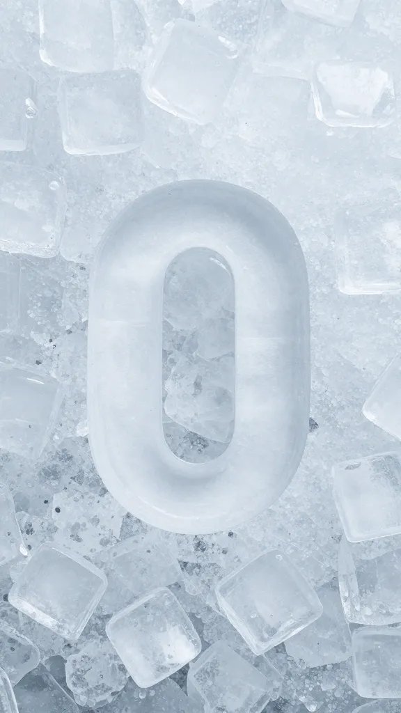 0 pounds of ice