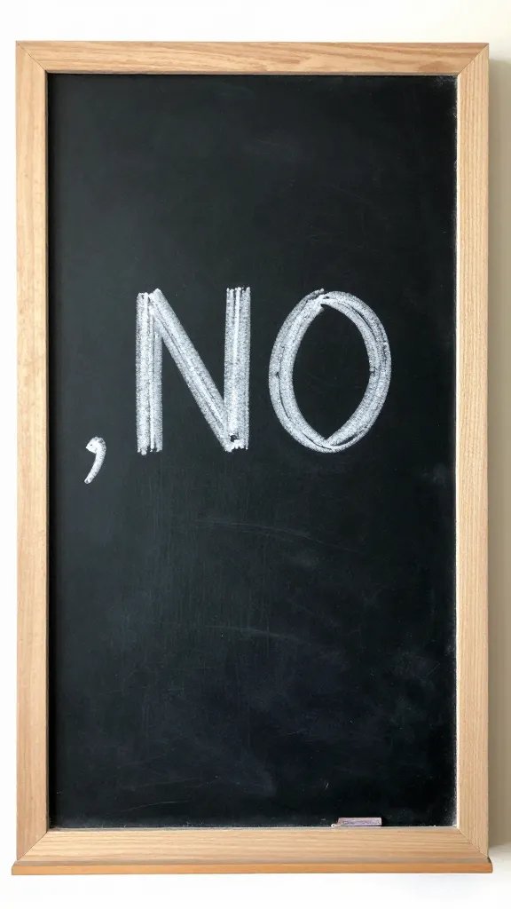 chalkboard sign reading “