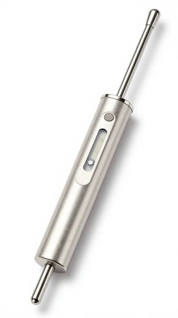 single meat thermometer probe in chicken thigh