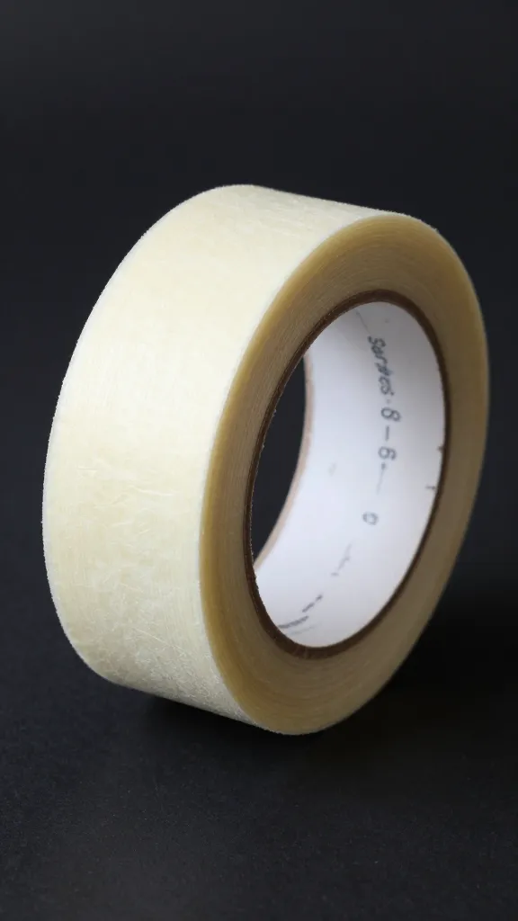 labeled masking tape on pan reading “Serves 50, 6–8 oz”