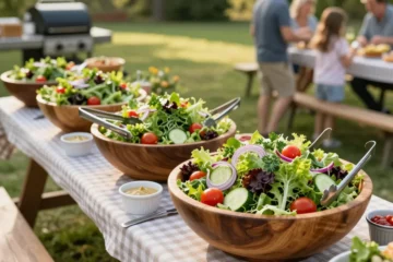 How Much Green Salad for 100 People at a Bbq Made Easy