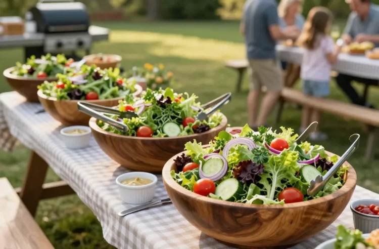 How Much Green Salad for 100 People at a Bbq Made Easy