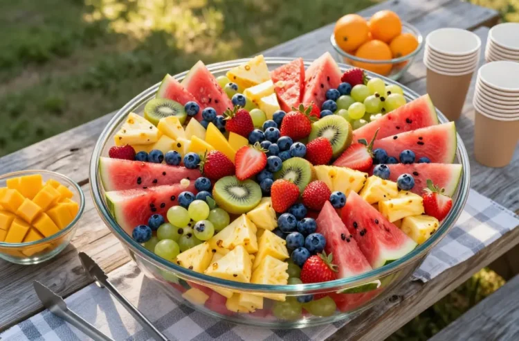 How Much Fruit Salad for 50 People at a Bbq Made Easy