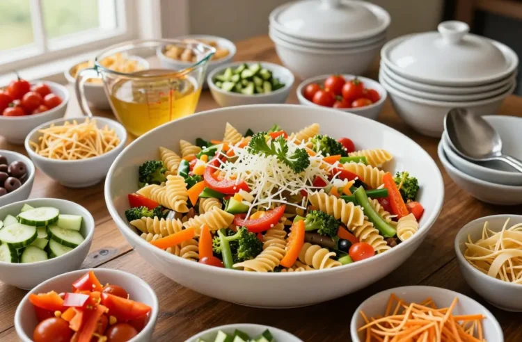 Party-Proof How Much Pasta Salad for 50 People — Bulk Prep Ratios