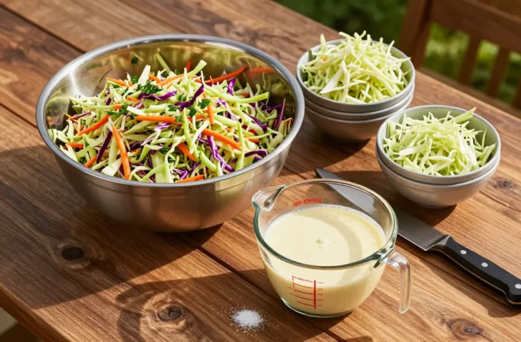 Party-Proof How Much Coleslaw for 50 People — the Cabbage-to-Dressing Ratio