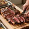 Party-Proof How Much Grilled Steak for 50 People — Bulk Slicing Technique