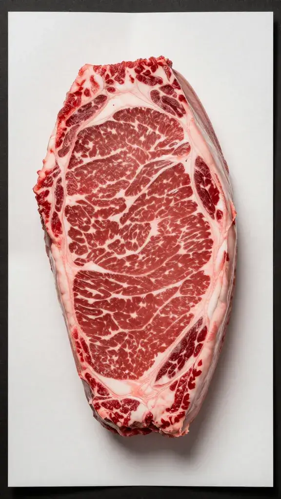 Butcher paper label showing 25 lb cooked steak