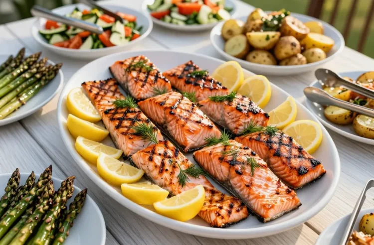 Party-Perfect How Much Grilled Salmon for 30 People — Portioning Fillets
