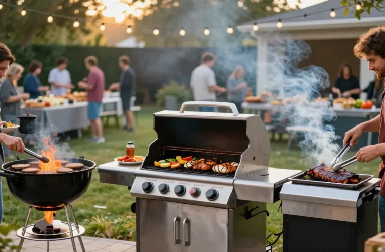 Charcoal Vs. Gas Vs. Wood for a 50-Person Bbq Unleashed